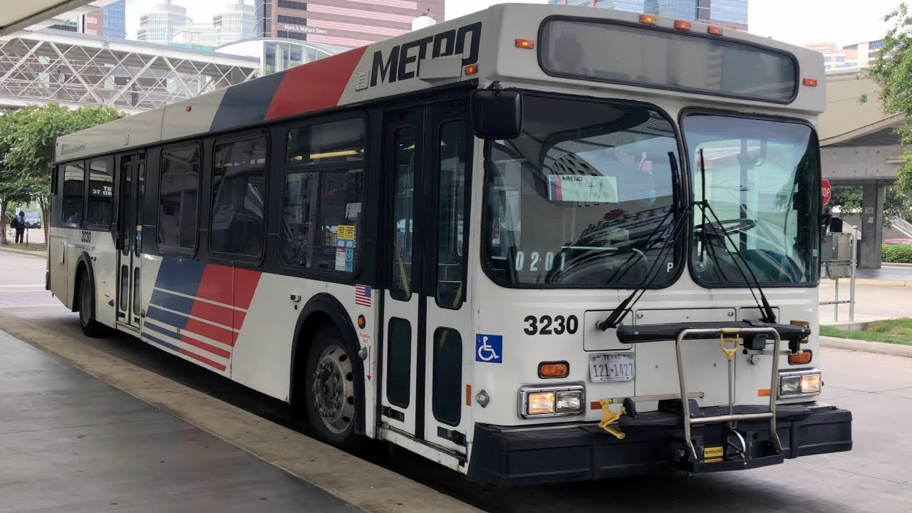 Riding Houston METRO Bus 41 (New Flyer D40LF), Texas Medical Center to Rice Village