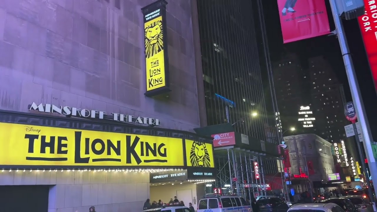 Ted at the lion king