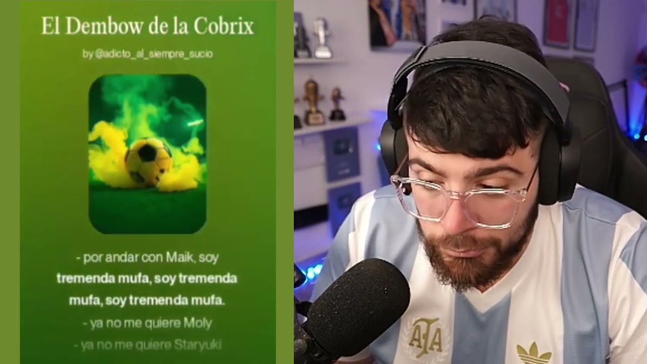 La Cobra reacciona al dembow de la cobrix