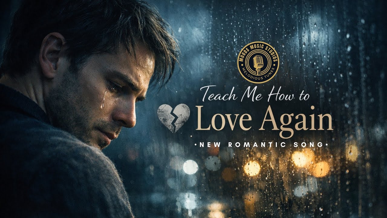 Teach Me How to Love Again 💔 | Emotional Romantic Pop Ballad #Song (Official Audio) | MOODS Music 🇺🇸