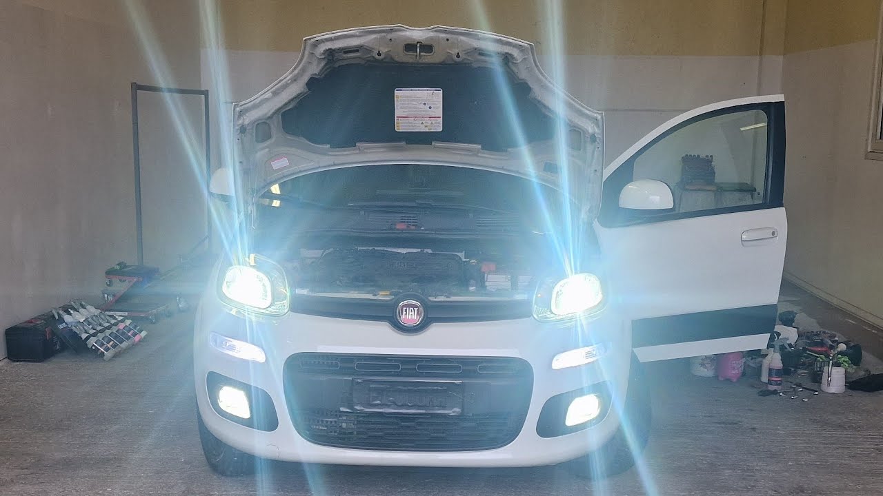 Trasformazione Full LED Fiat PANDA