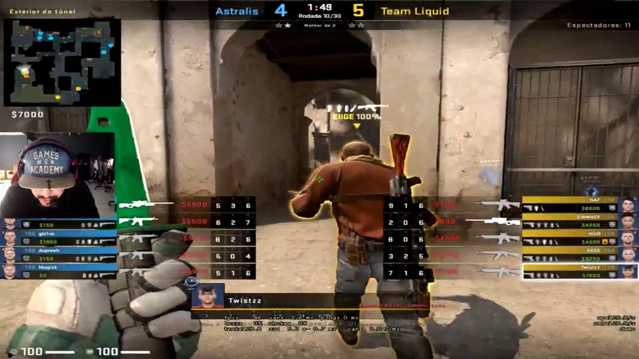 Na mente do PRO #028: Twistzz TR (Dust 2)