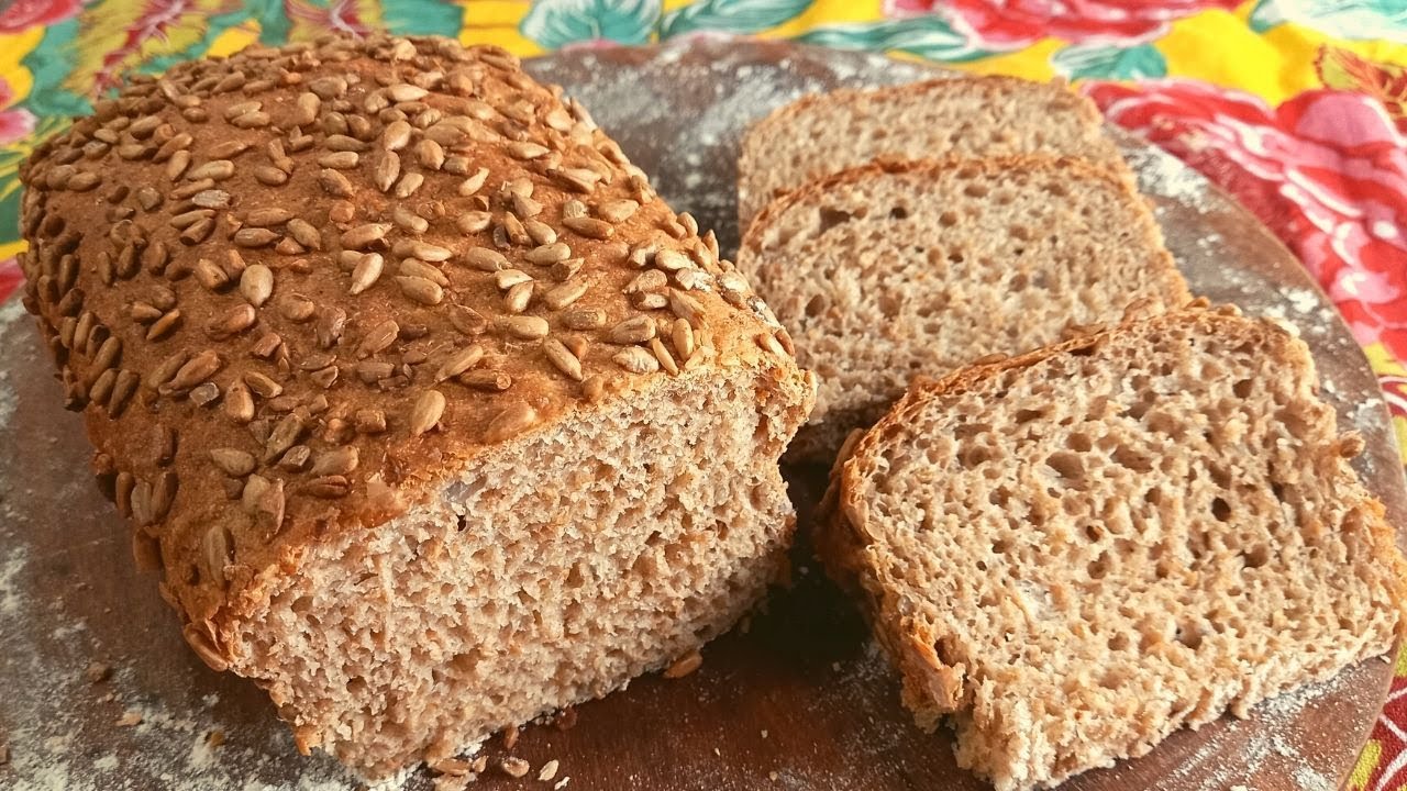 ESPONJOSO PAN con harina INTEGRAL y Semillas👉 EN 5 MINUTOS de VIDEO!! Este es el mejor PAN Casero!!