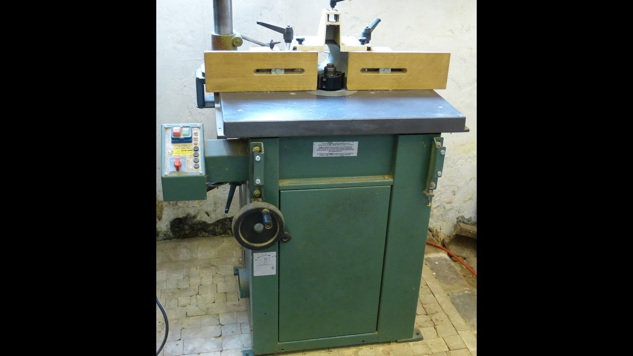 Tischfräse  Kity 1629 schwenkbar Rechts-Links-Lauf Teil 1 Schwenkspindelfräse Tischlerei
