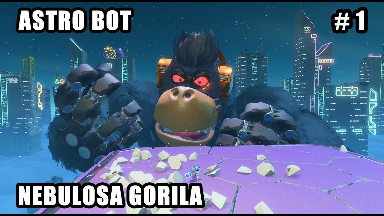 GOTY 2024 - PS5 4K - Astro Bot (2024) - Nebulosa Gorila - Walkthrough Español #1