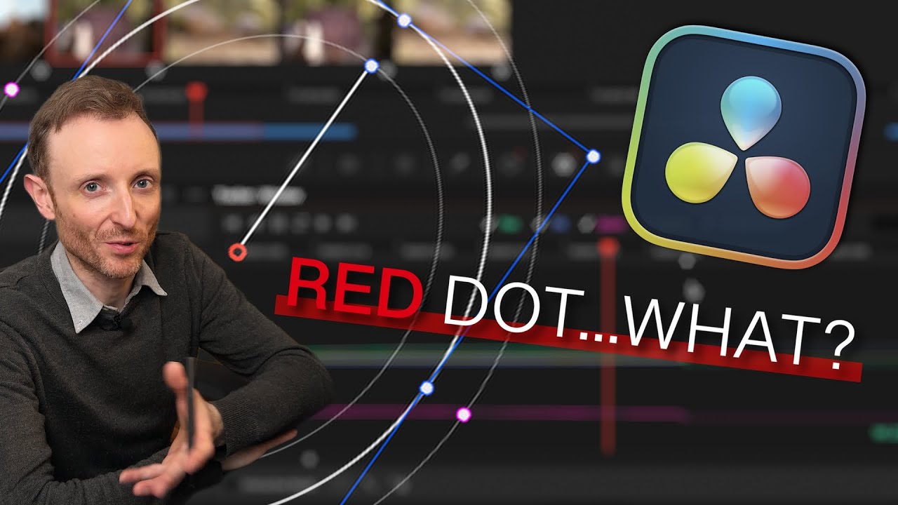 DaVinci Resolve Tracking - The Red Dot? What is it?