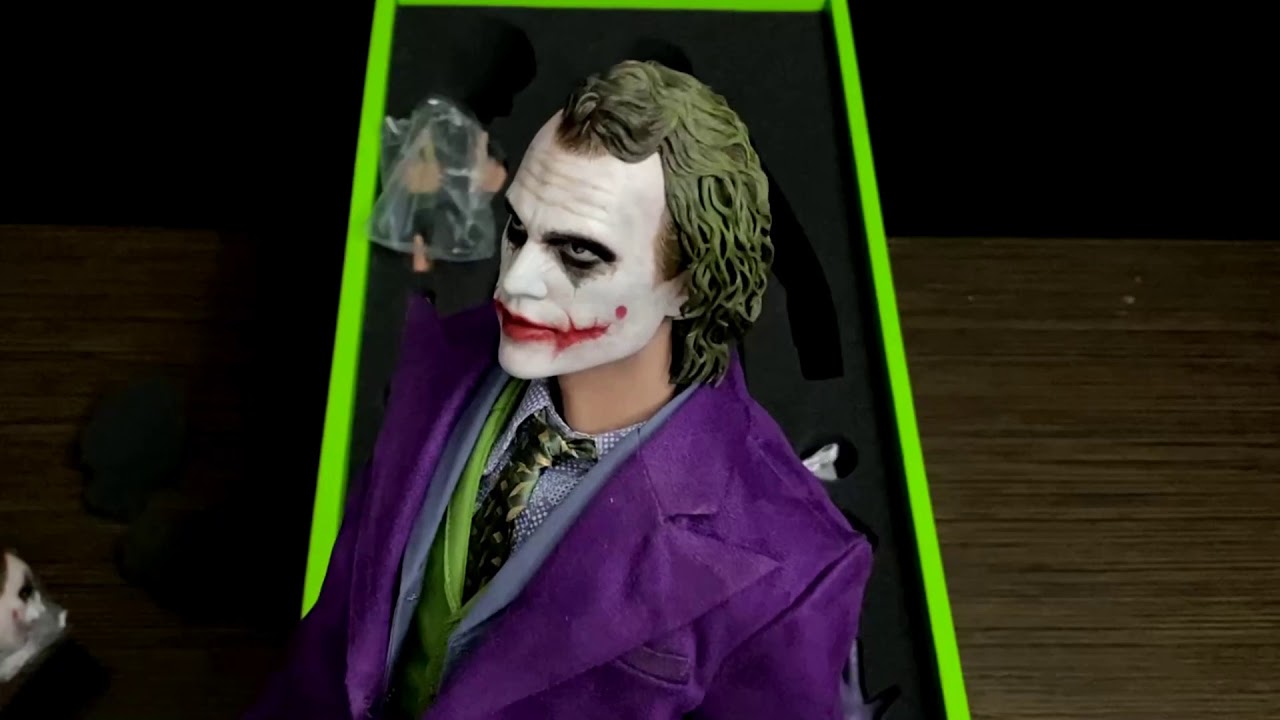 qs010 special joker 1/4 scale hot toys baltimore unboxing