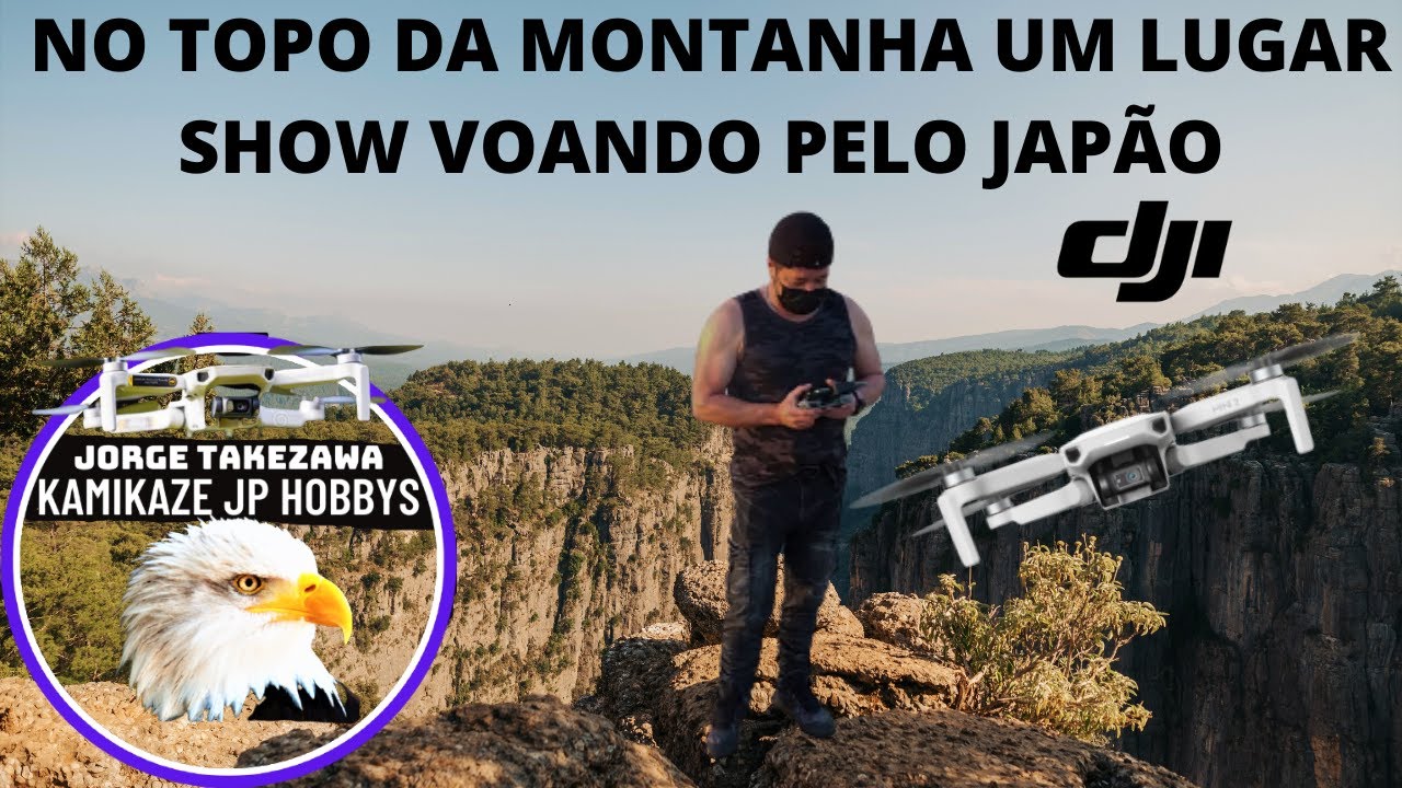 DJI MINI 2 KAMIKAZE JP HOBBYS NO TOPO DA MONTANHAS #DJI MINI 2 4K