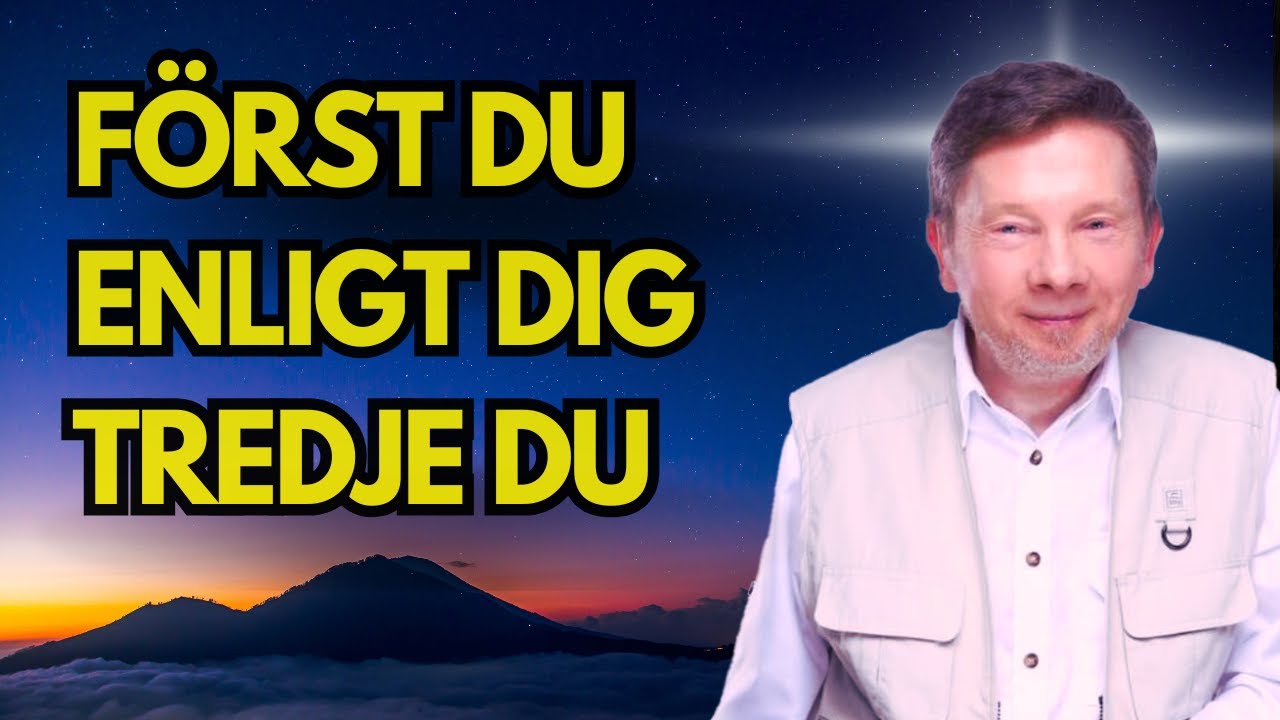FOKUSERA PÅ DIG SJÄLV OCH SLUTA SLÖSA DITT LIV - Eckhart Tolle