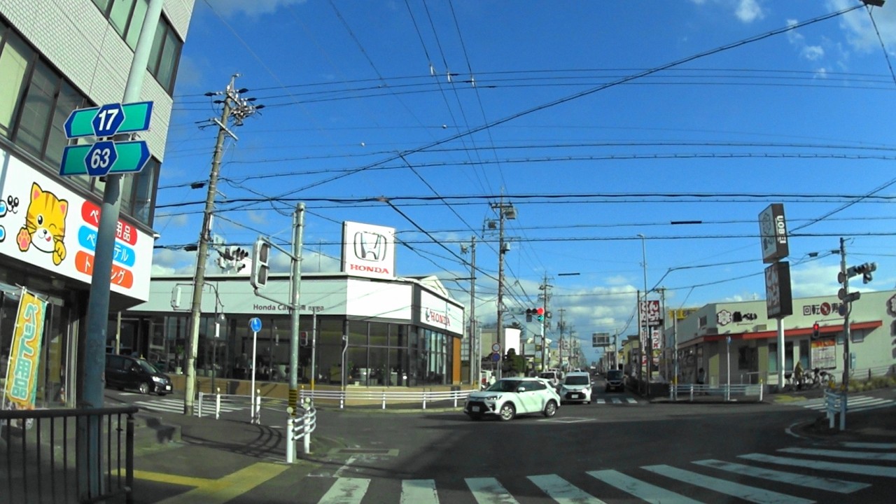 愛知県道64号一宮犬山線　一宮市→犬山市