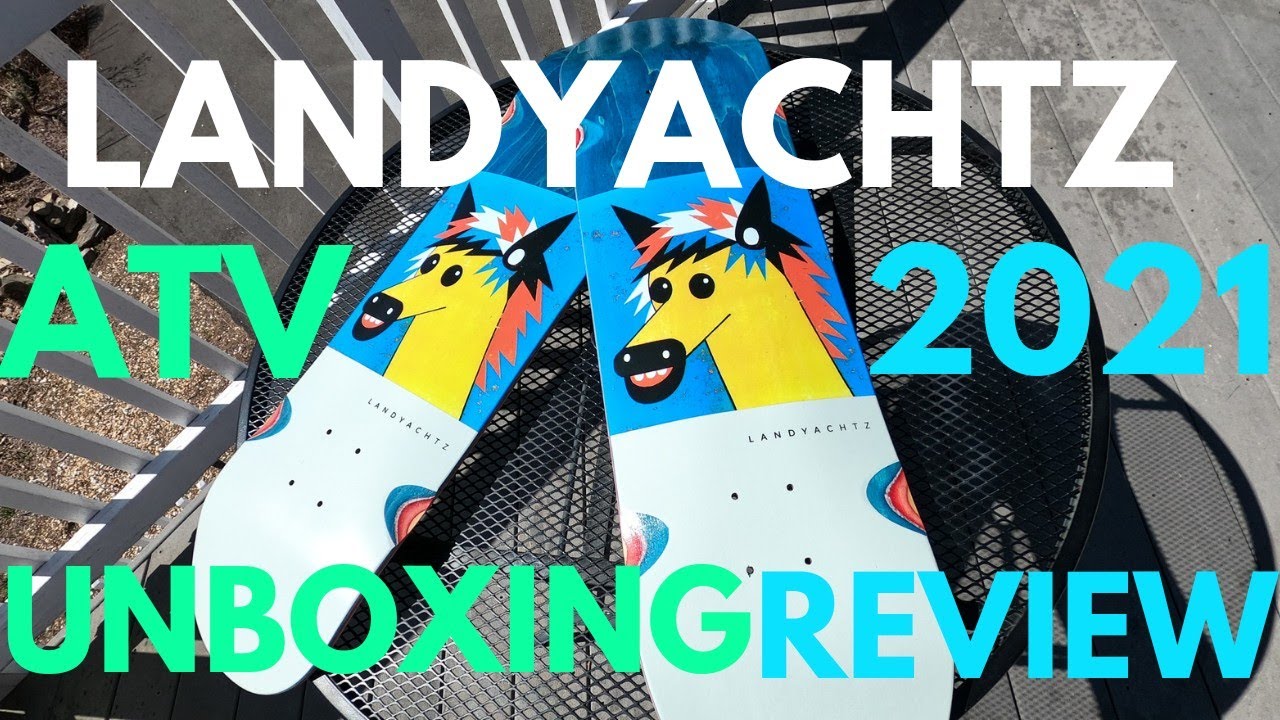 LANDYACHTZ 2021 SKATEBOARDS! (UNBOXING AND REVIEW)