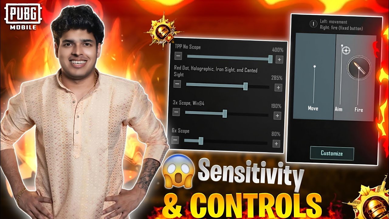 4.4 Update Zero Recoil Sensitivity Setting in PUBG-BGMI 2026 🔴ADS sensitivity code/ 2026 sensitivity