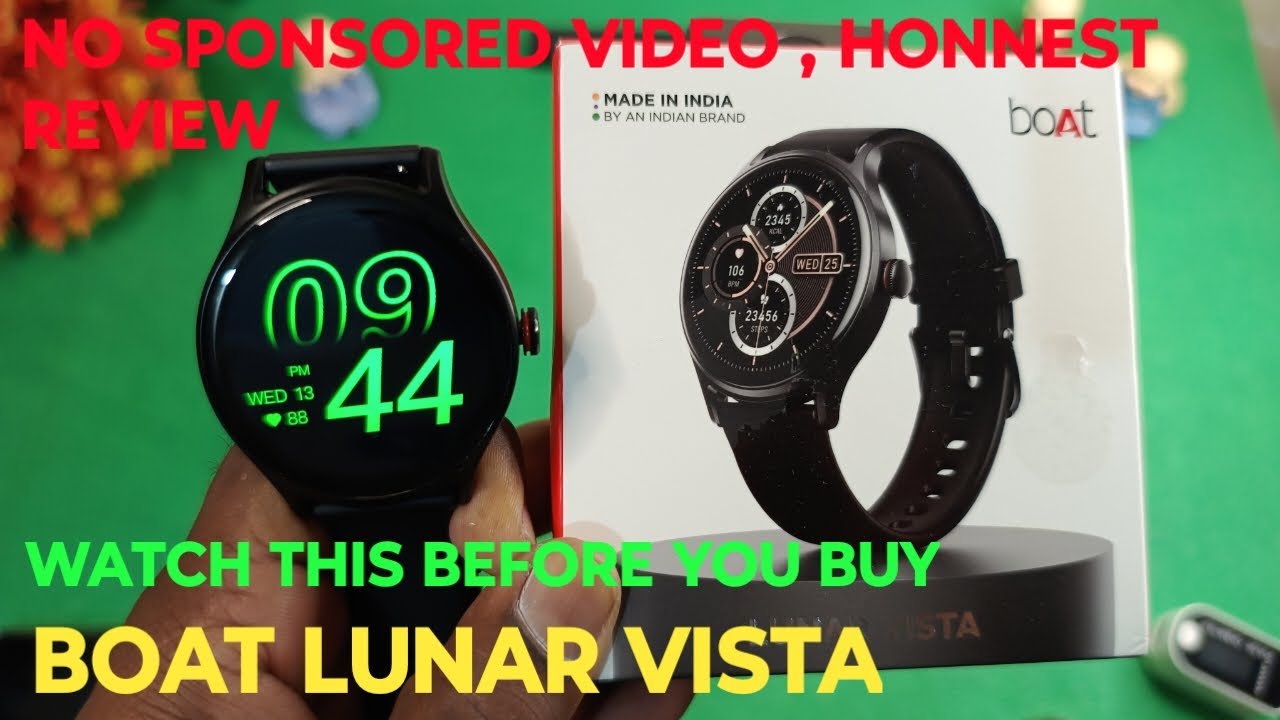 INDIA'S FIRST NO SPONSERED VIDEO || BOAT LUNAR VISTA || IS IT BEST WATCH UNDER 2K ????
