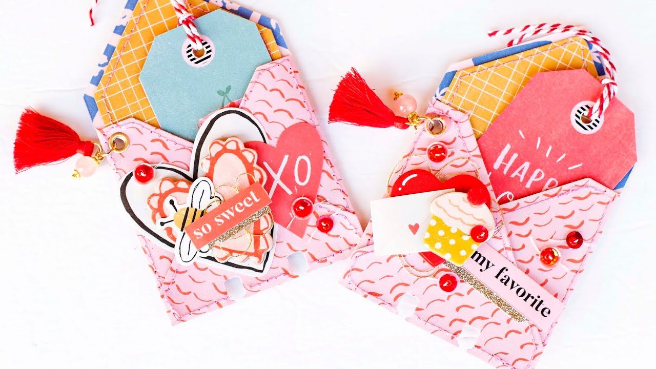 Scrap Diva Designs 3x3 Envelope Tutorial! Let's make a Memdex! @ScrapDiva29