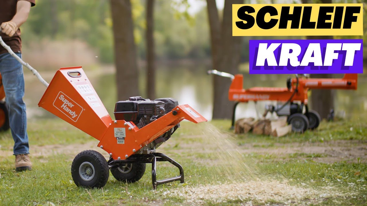 Dieser Holzhäcksler ist perfekt und leistungsstark: SuperHandy 7 HP | Hinweis 2024