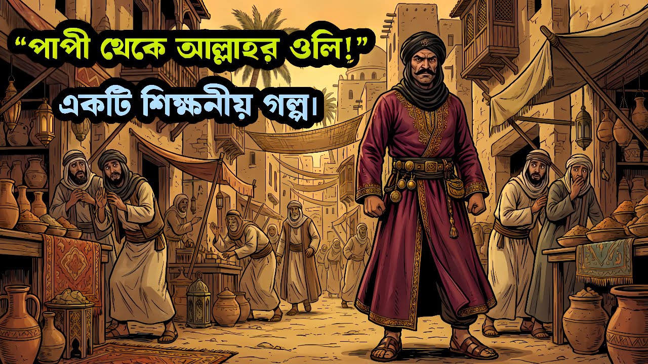 একজন পাপী কিভাবে আল্লাহর ওলি হয়ে উঠলেন?| শিক্ষণীয় কাহিনী।ইসলামিক গল্প | Islamic Golpo Bangla