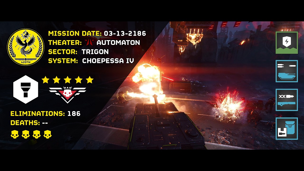 [420th Helldivers] 03.13.2186 - Automaton - Choepessa // Ydinkeskusta [O1]