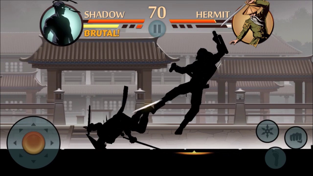 Shadow Fight 2 | Act 2 | Boss Battle : Hermit (Better version).