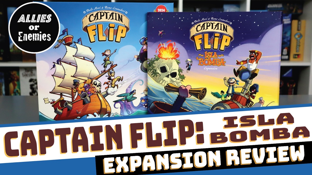 Captain Flip: Isla Bomba &mdash; Обзор дополнения к настольной игре
