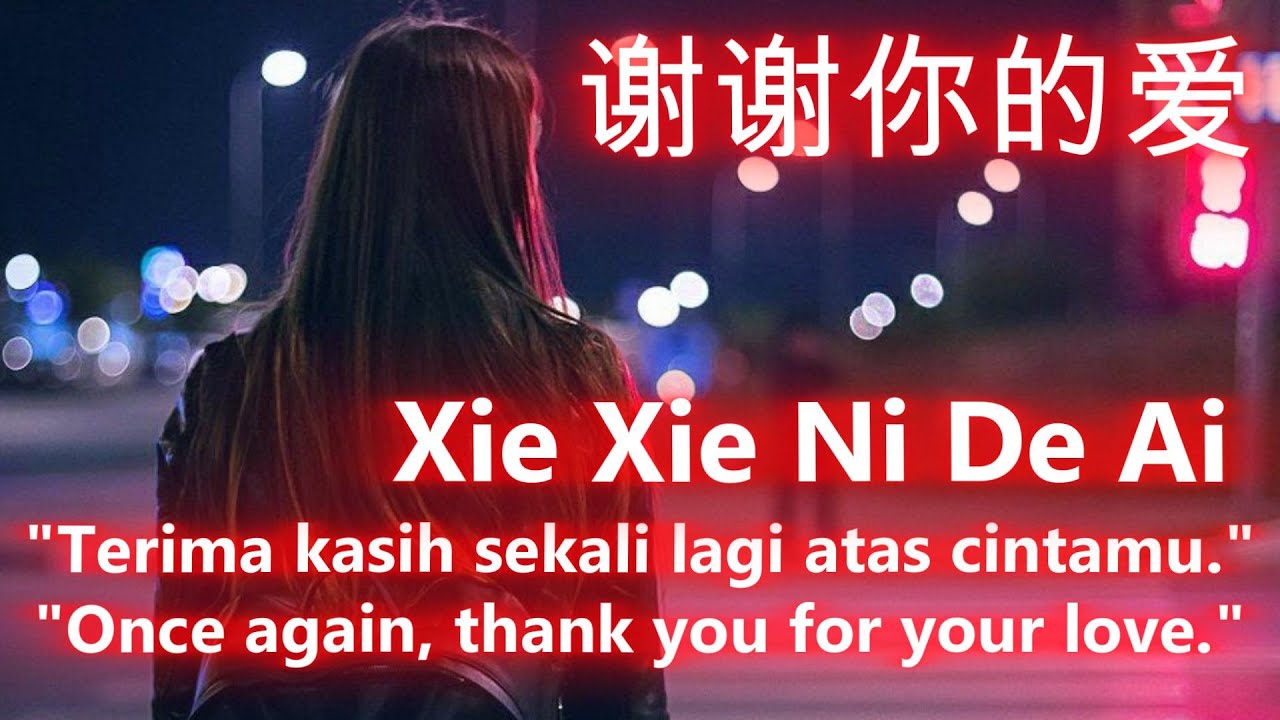 Xie Xie Ni De Ai 《谢谢你的爱》Terima kasih sekali lagi atas cintamu