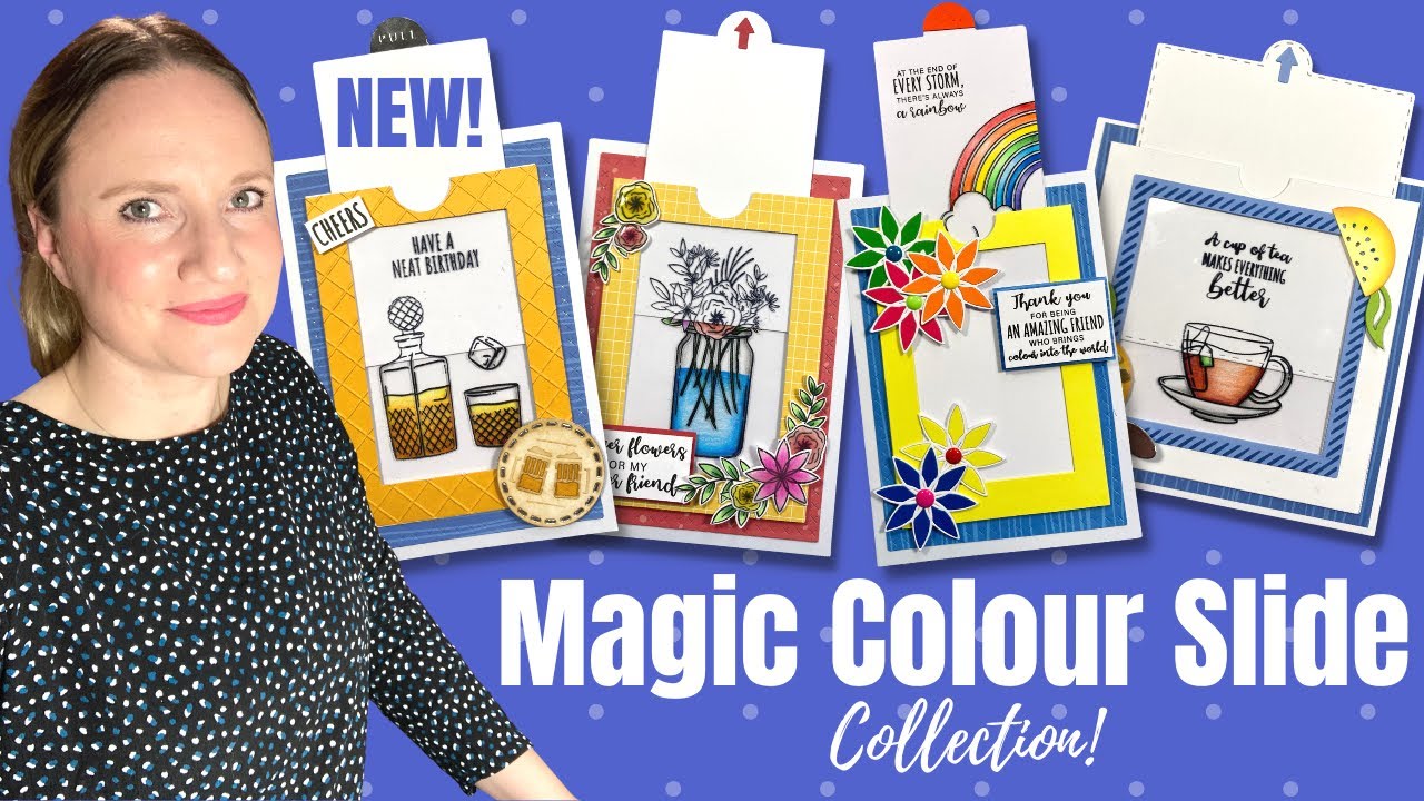 My NEW Magic Picture Slide Collection!!! Kinetic Cards | ALL Occasions.