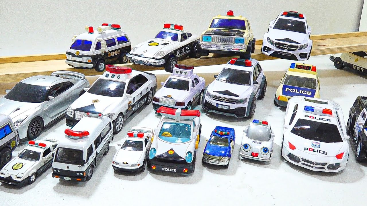 Do not forgive the bad guys. Police car group running started!