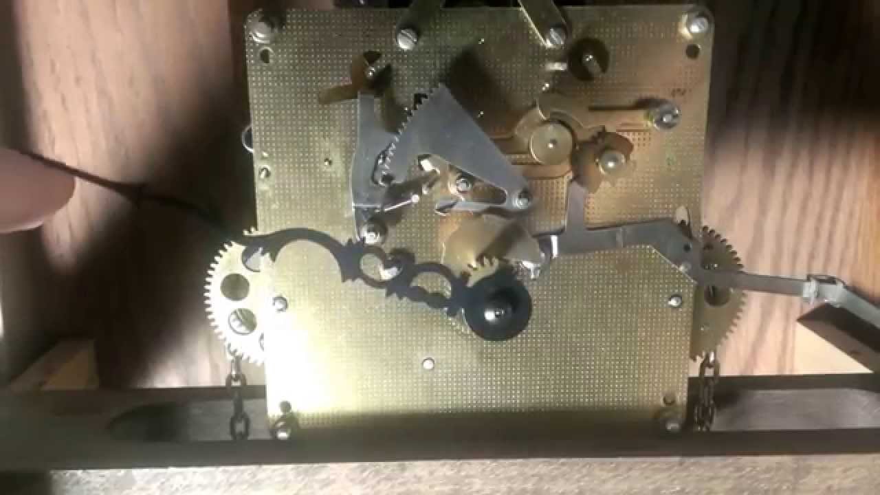 Hermle 451-053H Clock Movement Front