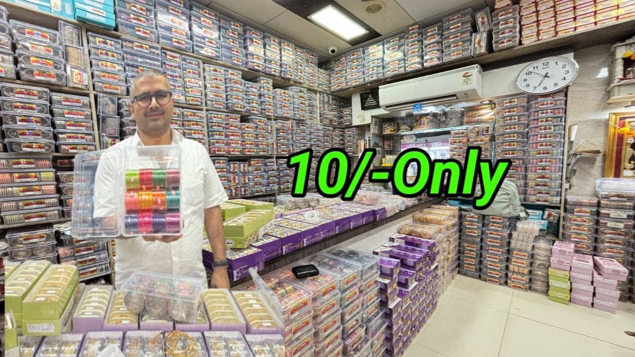 भूलेश्वर मुंबई ।Bangles Wholesale Market In Mumbai | Bangles Starting Price 10₹