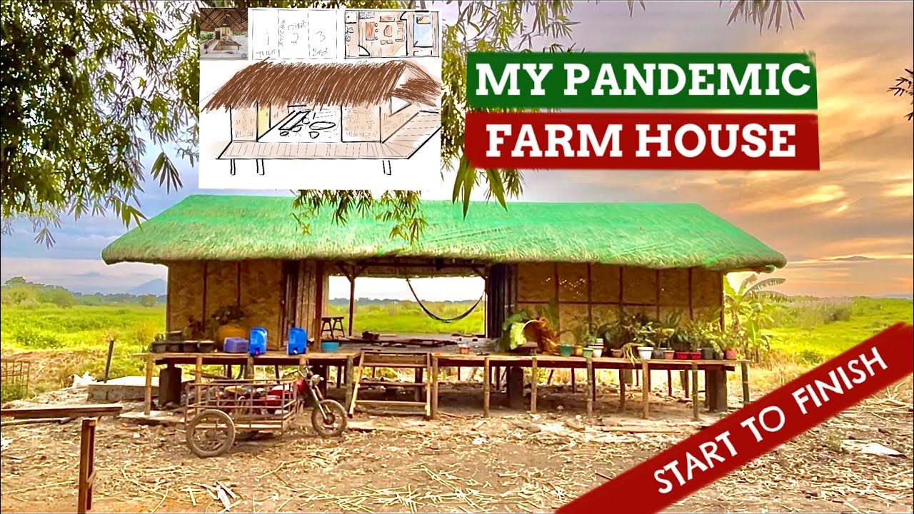 🏡 BAHAY KUBO EP 12 | TIMELAPSED MY PANDEMIC FARM HOUSE IN 13 MINUTES |❤️🍅