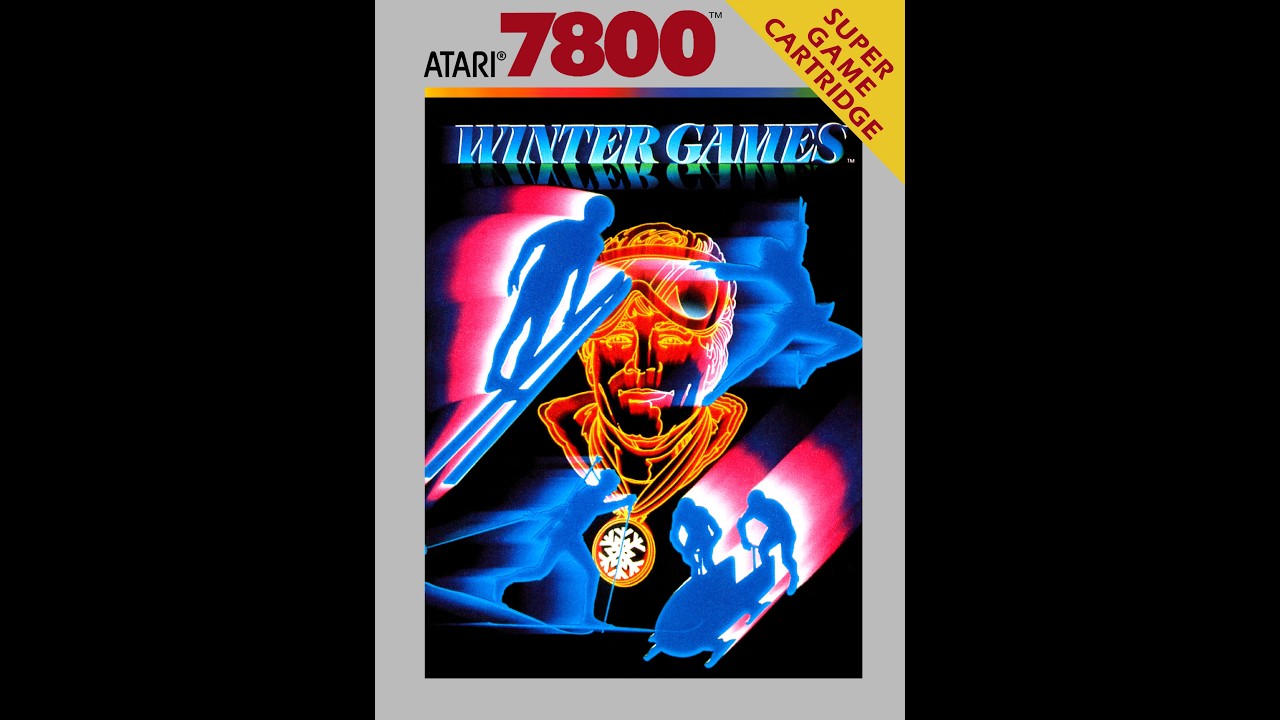 ATARI 7800 # WINTER GAMES (ATARI CORP. , 1987.) # 00:27.2 # SPEED SKATING #