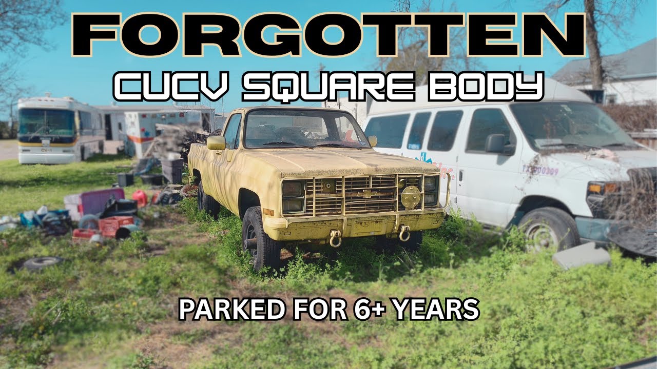 WILL THIS FORGOTTEN CUCV SQUARE BODY RUN & DRIVE?