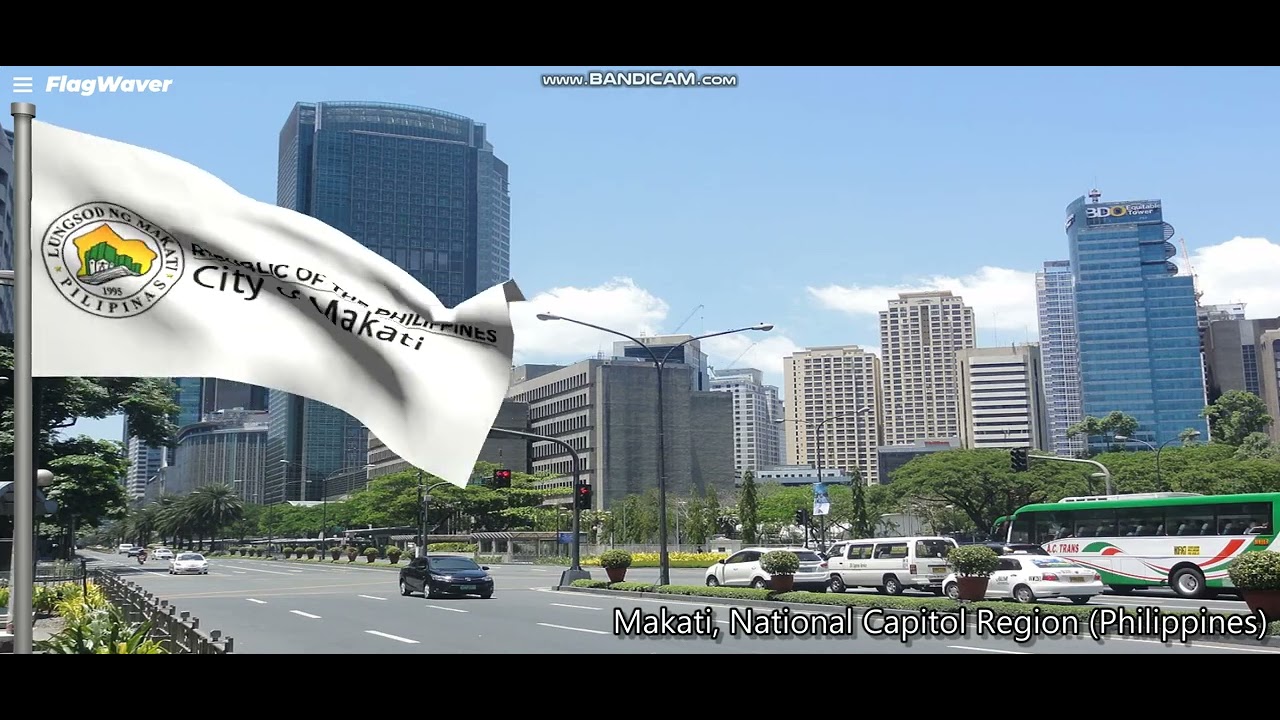 Makati City, Philippines Flag and Anthem