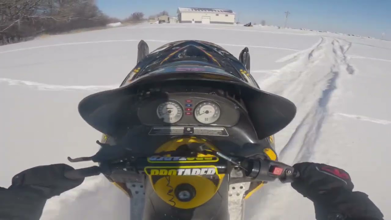 Ditch banging old sleds