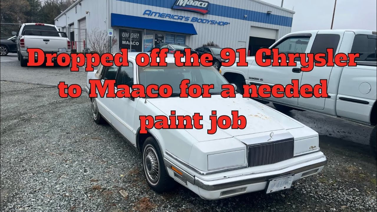 Новый проект автомобиля. Мы отправляем Chrysler New Yorker 91-го года в Маако на покраску.