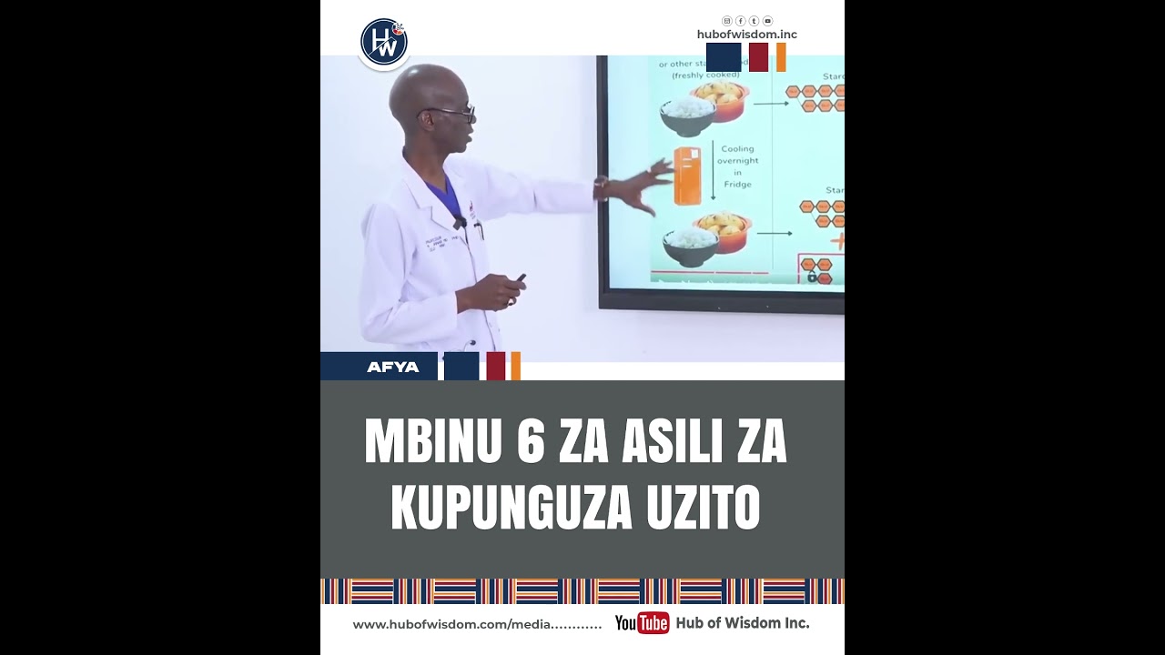 Namna ya kuzuia ongezeko la uzito - Dr. Janabi