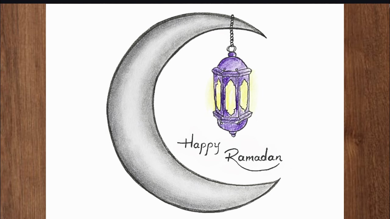Easy Pencil Sketch for Beginners || Ramadan Special Drawing #ramadan #drawing 