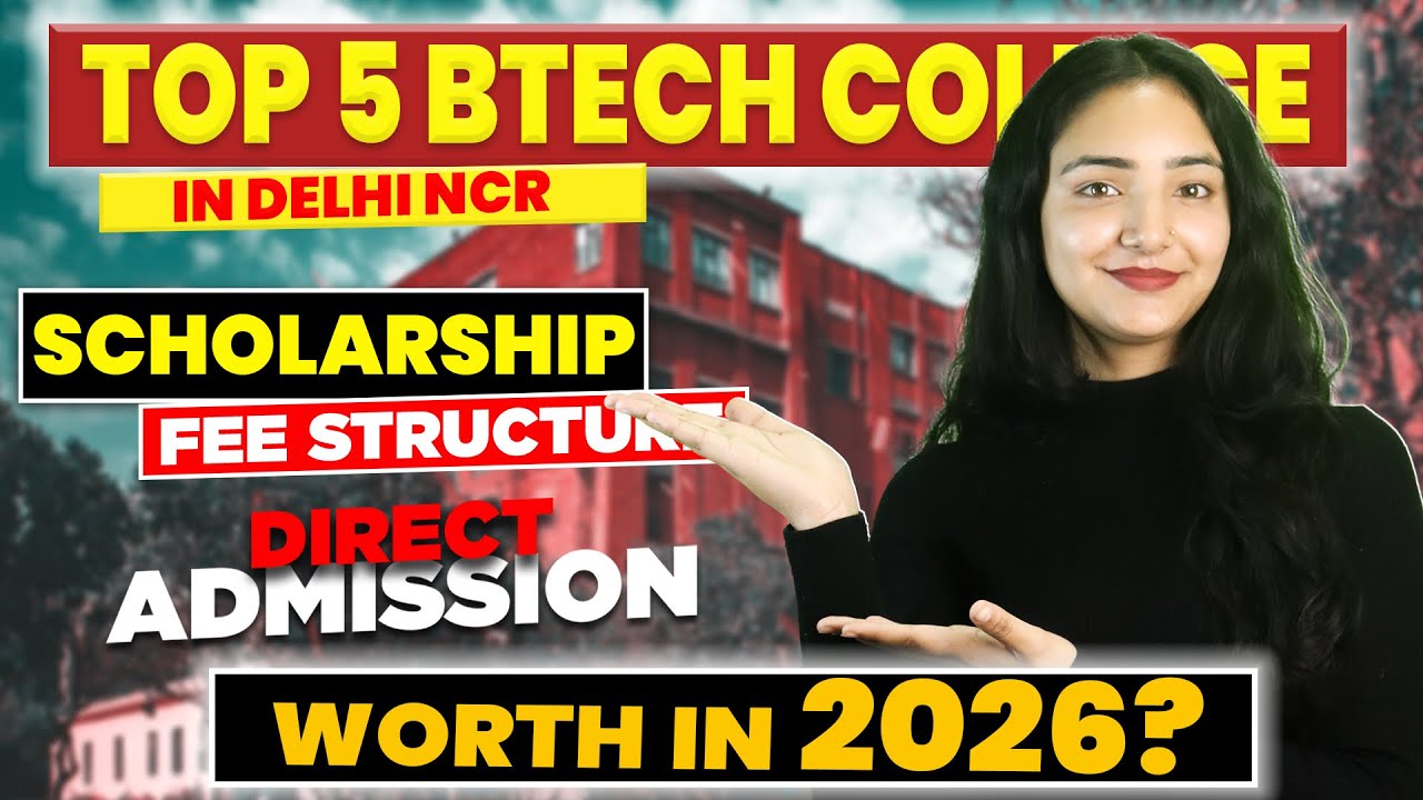 Top 5 Engineering Colleges in Delhi NCR for Direct Admission | Low JEE Score | Admission | Placement