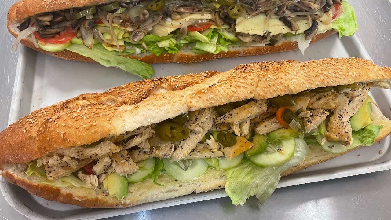 Baguette de pollo