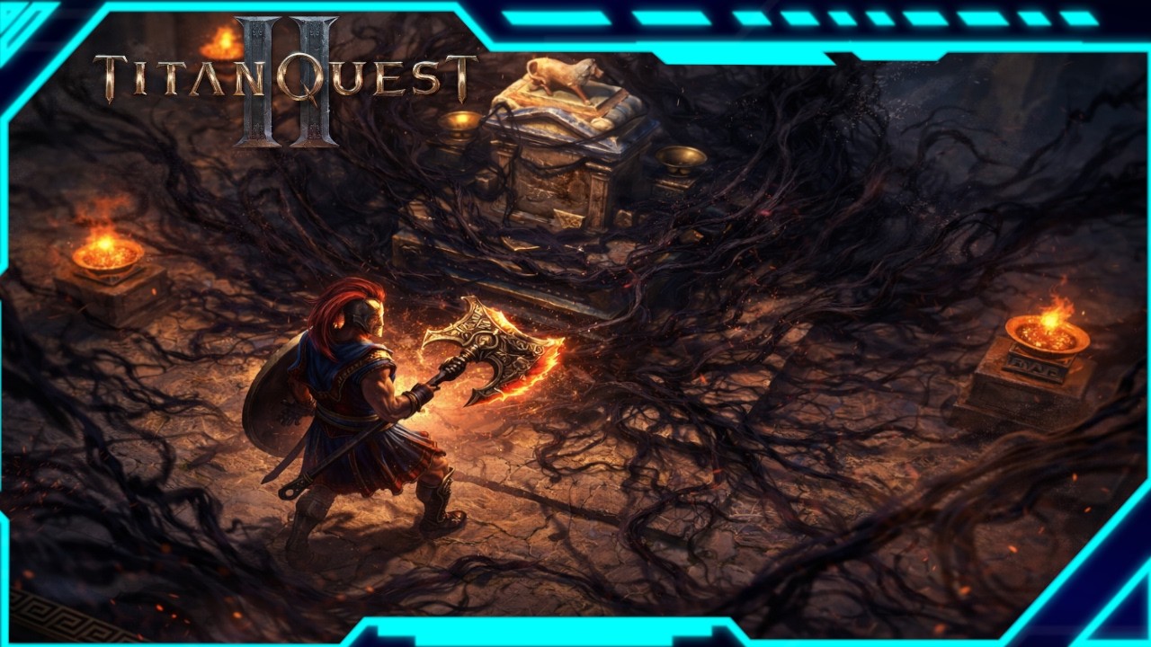 Titan Quest II Chapter 2 The temple of Kronos and the Power of Nemesis! | Let's Play #TitanQuestII