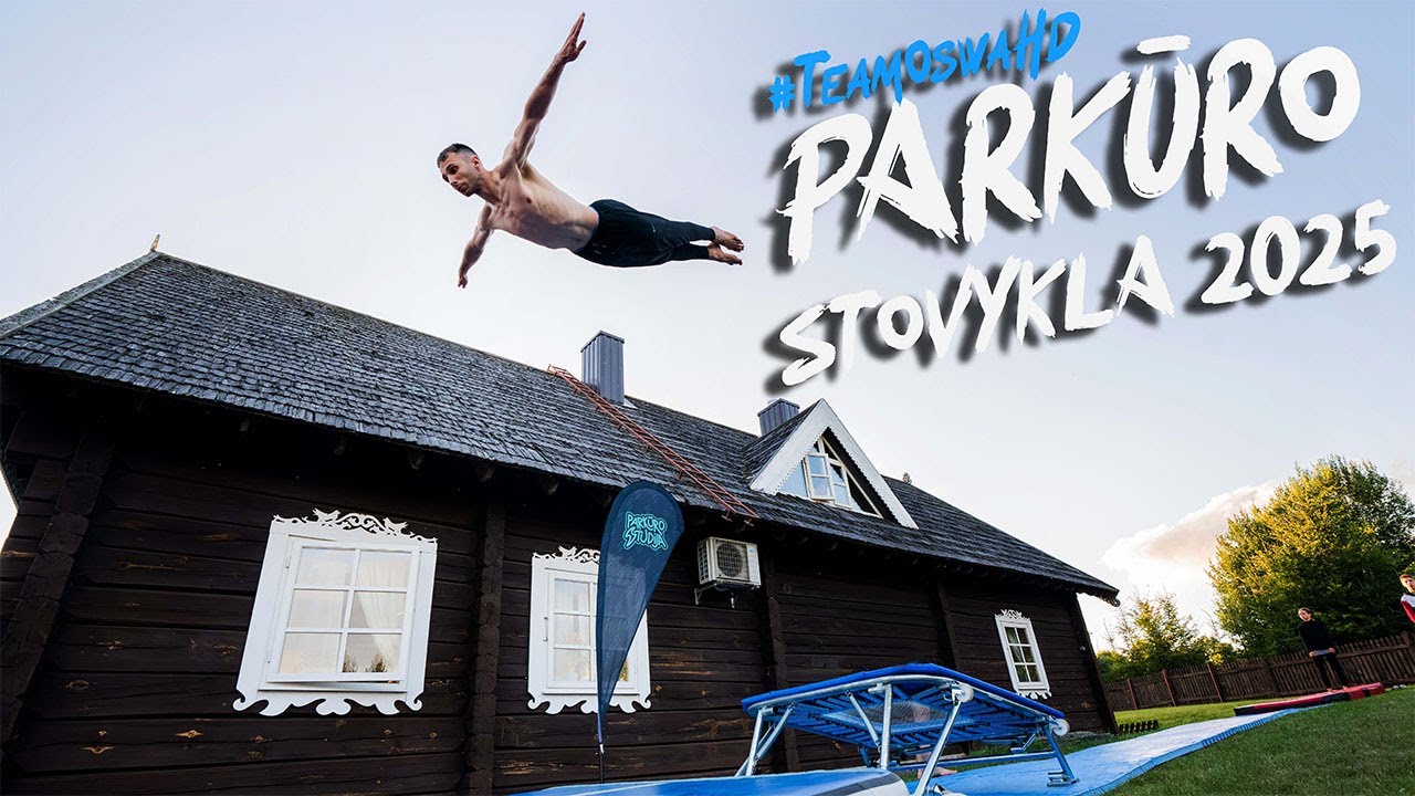 VASAROS VAIKŲ STOVYKLA PARKŪRO IR AKROBATIKOS STOVYKLA !