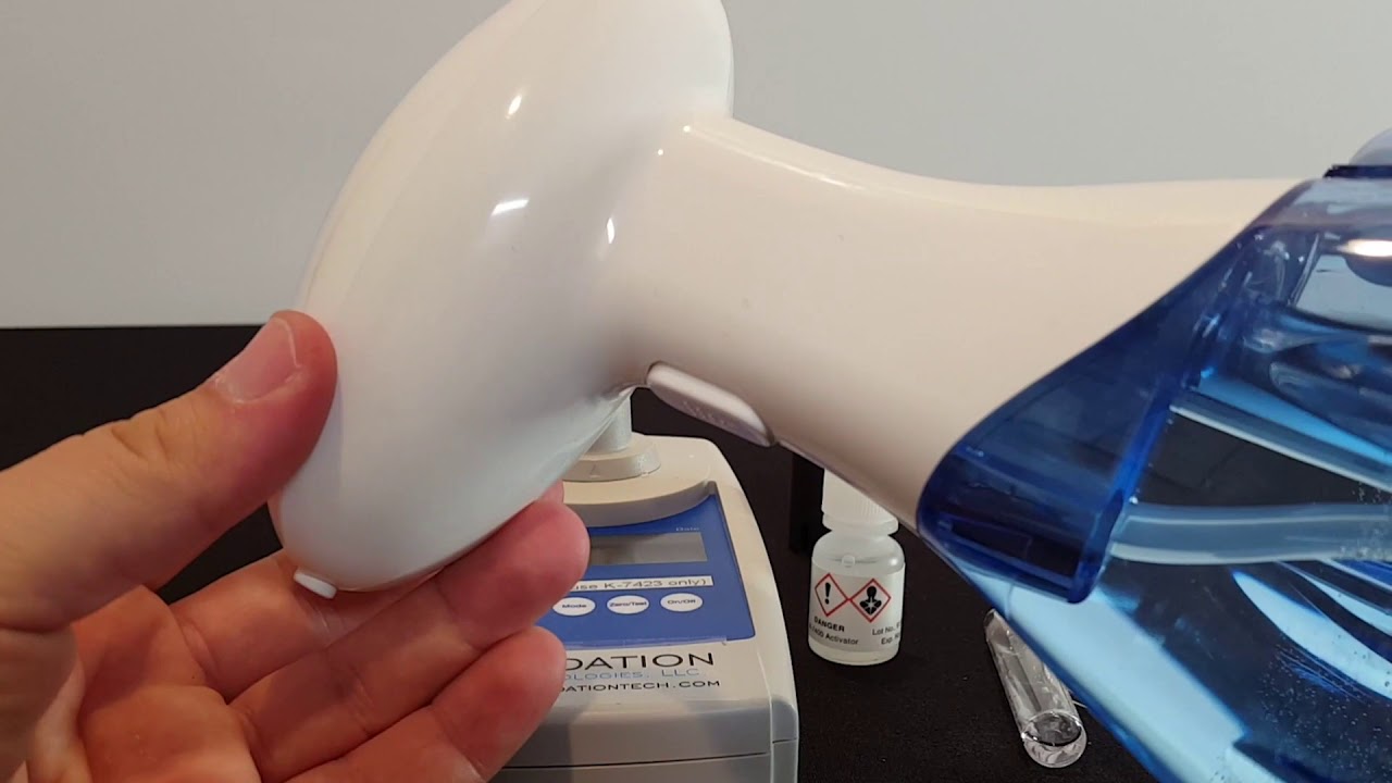 How to Measure Dissolved Ozone with Chemetrics I-2019 Portable Handheld Meter
