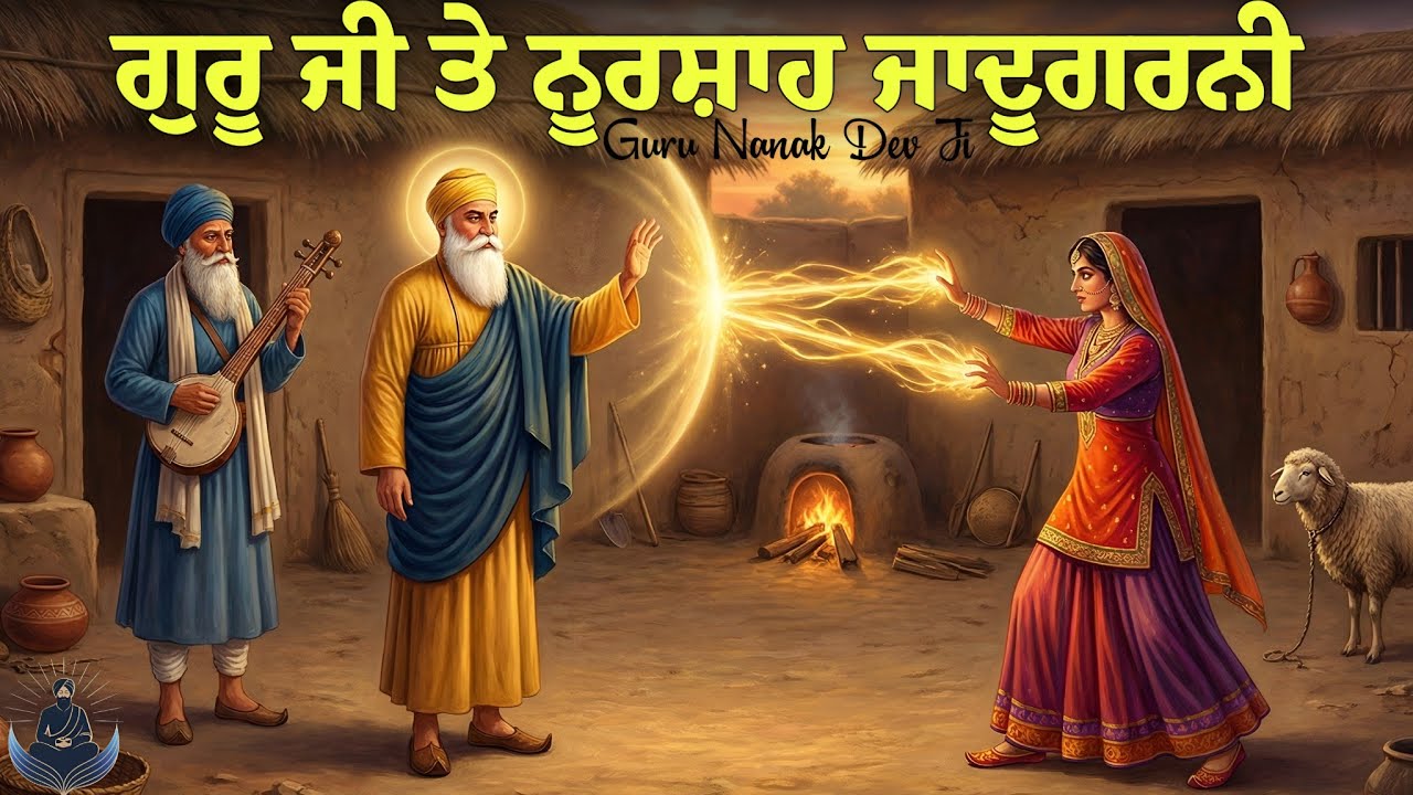 ਨੂਰਸ਼ਾਹ ਜਾਦੂਗਰਨੀਆਂ ਦੀ ਰਾਣੀ ਤੇ ਗੁਰੂ ਜੀ || ਭਾਈ ਮਰਦਾਨਾ ਜੀ || Guru Nanak Dev Ji Sakhi || Sach Kartar