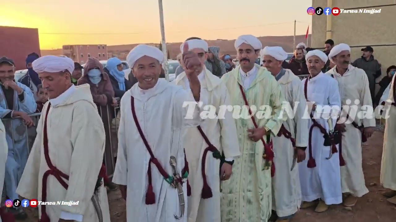 فرقة أحواش إمجاض بمهرجان أريون الدي تنظمه جمعية أؤف للتنمية والتعاون  بتاريخ 23/11/2025 الجزء الأول