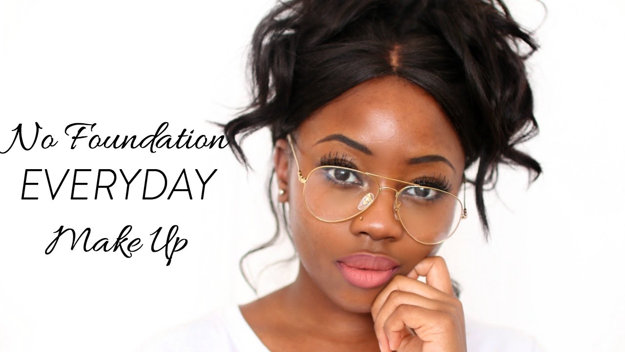 How To: No Foundation everyday makeup tutorial | Lizzie Loves Makeup