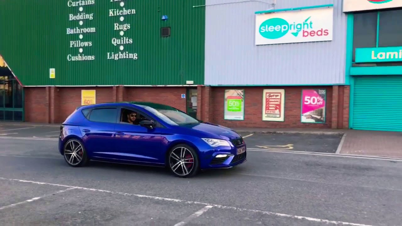 Seat Leon Cupra 300 Res Delete Stage 1 Pops and Bangs!