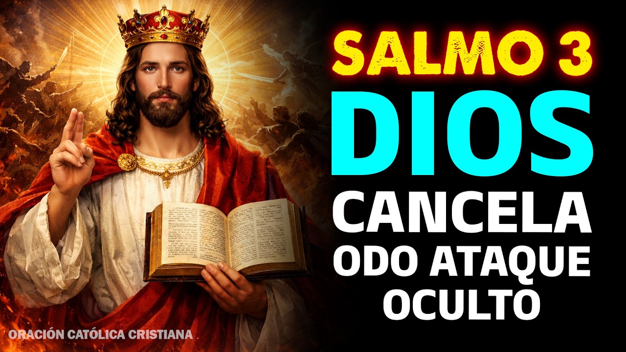 🔥 SALMO 3 | ESTA ORACIÓN CANCELA LOS ATAQUES ESPIRITUALES OCULTOS