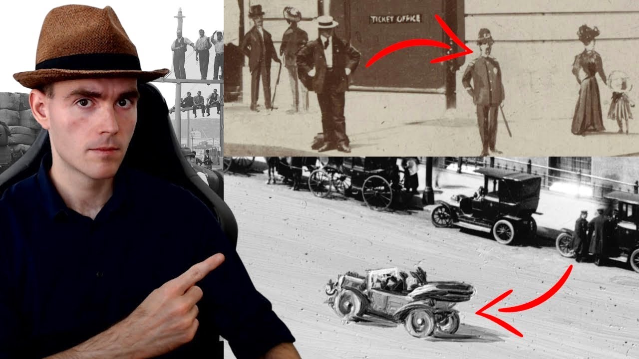 Pintaron Sobre Las Fotos Del MUNDO ANTIGUO! Ocultan Algo GORDO