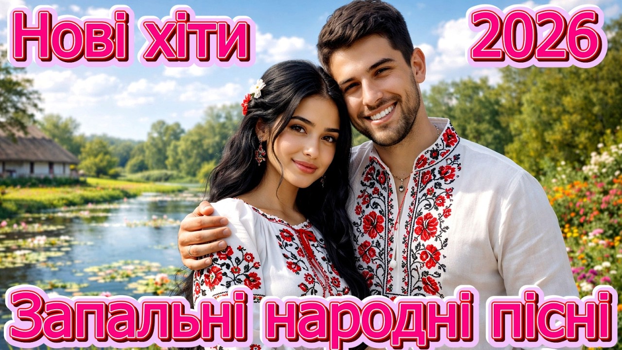 Українські народні пісні 2026 🎶 Нові запальні хіти | Авторська збірка