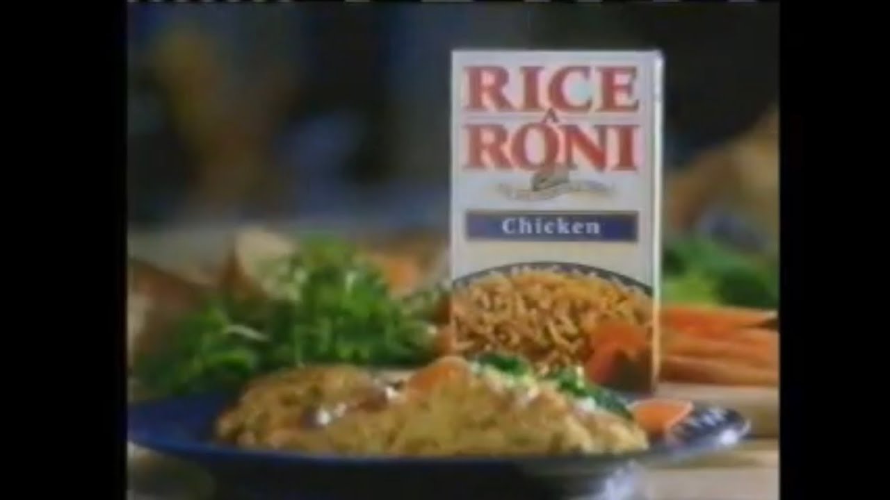1999 - Rice-A-Roni - Kids Like Rice-A-Roni Commercial 