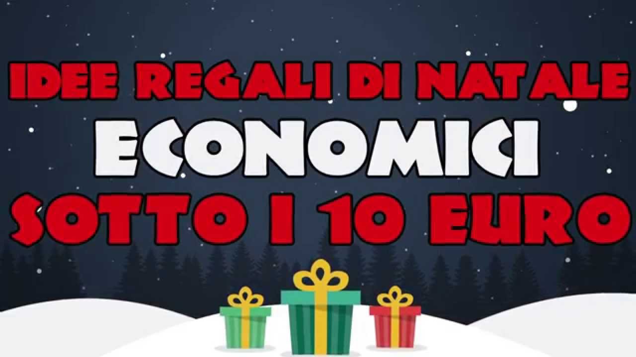 Idee regali di Natale economici sotto i 10 Euro